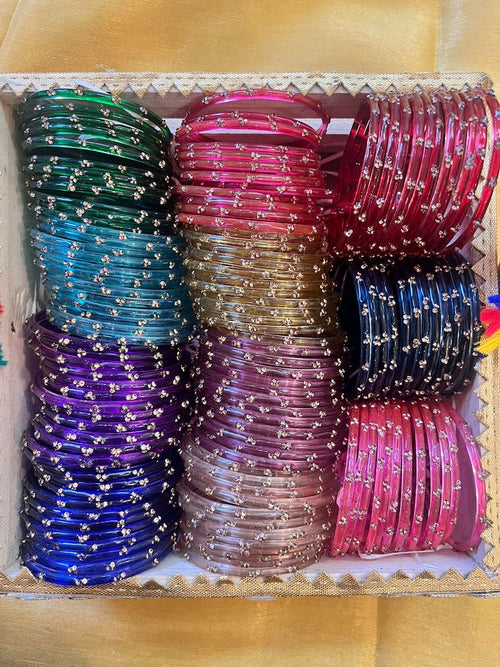 Elegant Simple Kashmiri Churi  – Multicolor Traditional Bangles for Women